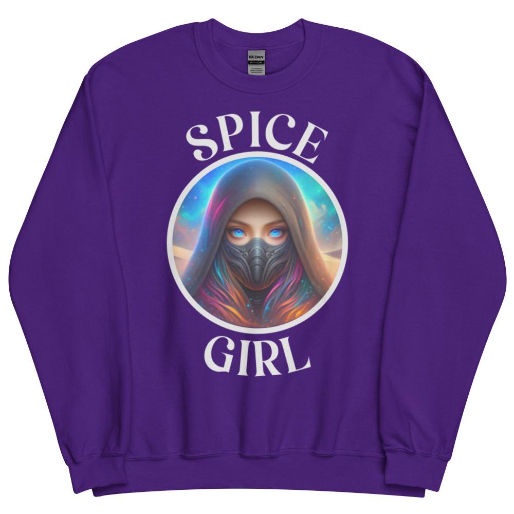 Spice Girl Sweatshirt - Purple Color - https://ascensionemporium.net